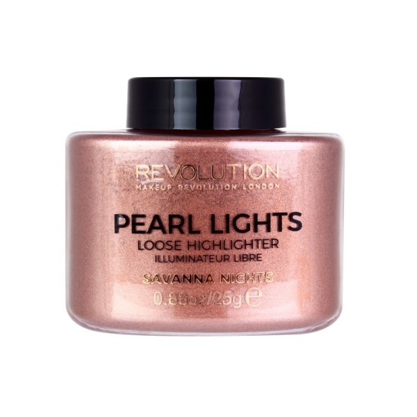 Makeup Revolution - Highlighter - Pearl Lights Loose Highlighter - Savanna Nights