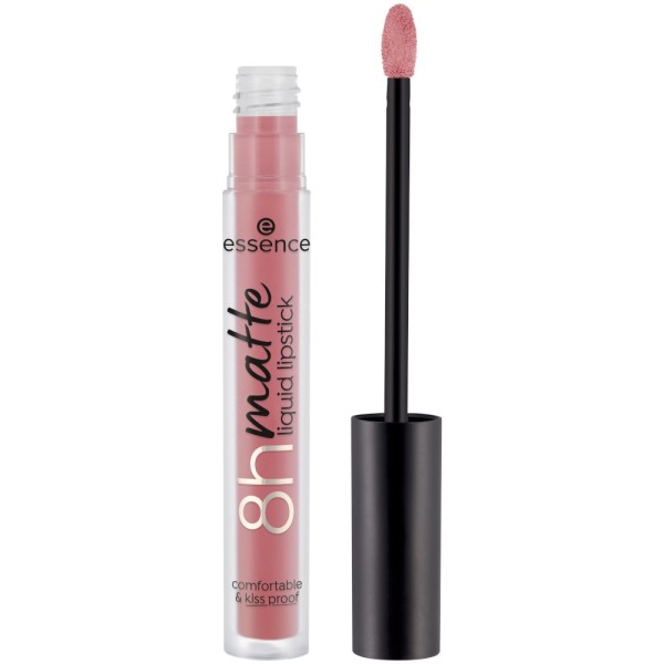 essence - 8H Matte Liquid Lipstick 04 - Rosy Nude