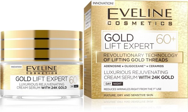 Eveline Cosmetics - Gold Lift Expert Day And Night Cream 60+ 50Ml
