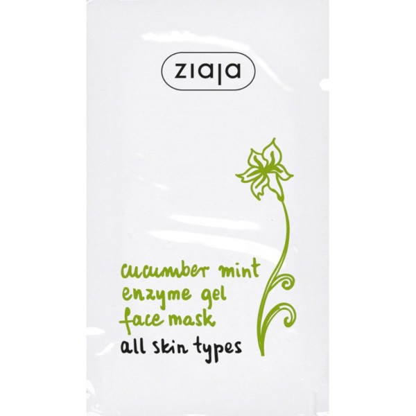 Ziaja - Face Mask - Cucumber Mint Enzyme Mask