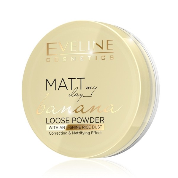 Eveline Cosmetics - Puder - Matt My Day Loose Powder Banana