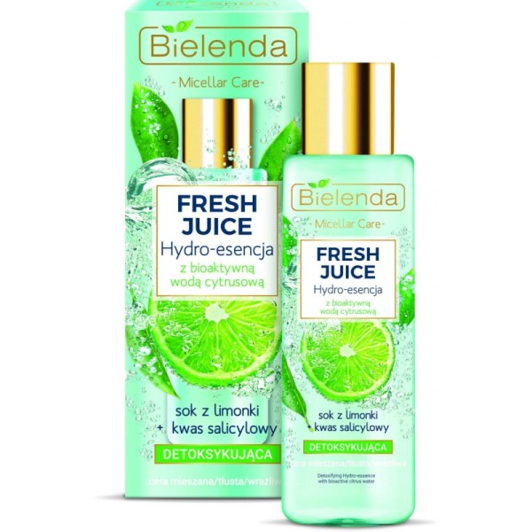 Bielenda - Serum - Fresh Juice Detoxifying Hydro-Essence With Bioactive Citrus Water Lime Juice