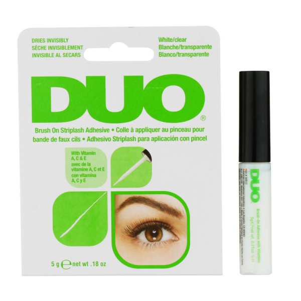 DUO - Wimpernkleber für Wimpernbänder - Brush On Striplash Adhesive with vitamins - Transparent