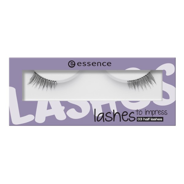 essence - False Eyelashes - lashes to impress 03 - half lashes