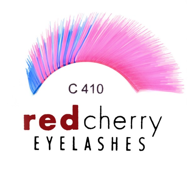 Red Cherry - Falsche Rosa Wimpern Nr. C410