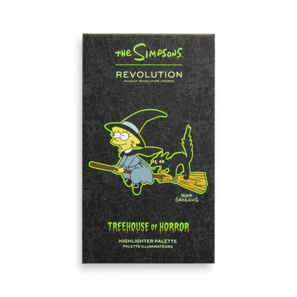Revolution - Highlighterpalette - x The Simpsons Treehouse of Horror Mini Magic Highlighter Palette