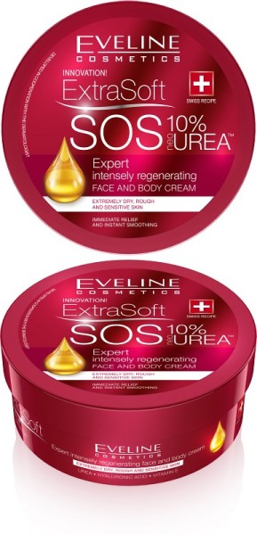 Eveline Cosmetics - Hautpflegecreme - Soft Sos 10% Urea Gesichts- und Körpercreme