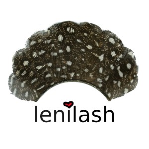 lenilash - False Eyelashes - Feather Lashes - 307 Brown/White