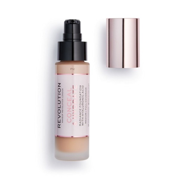 Revolution - Conceal & Hydrate Foundation - F12