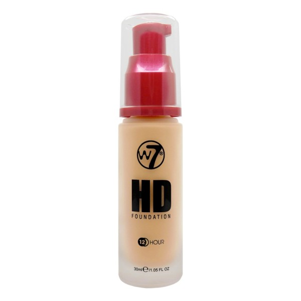 W7 - HD Foundation - 30ml - Honey