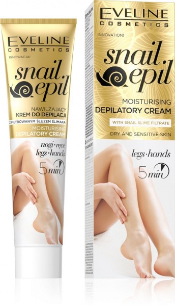Eveline Cosmetics - Snail Epil Moisturising Depilatory Cream 125 Ml