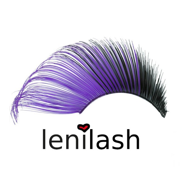 lenilash - False Eyelashes - Nr. 206 - Purple