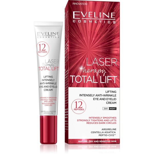 Eveline Cosmetics - Augencreme - Laser Therapy Total Lift Eye Cream