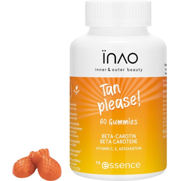 INAO by essence - Nahrungsergänzungsmittel - inner and outer beauty gummies - Tan Please