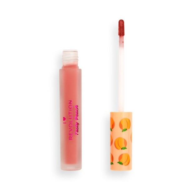 I Heart Revolution - Tasty Peach Soft Peach Liquid Lipstick - Fleur