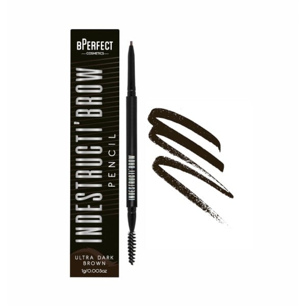 BPerfect - Augenbrauenstift - Indestructi'Brow Pencil - Ultra Dark Brown
