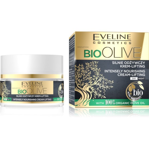 Eveline Cosmetics - Gesichtscreme - Bio Olive Intensely Nourishing Cream-Lifting - 50ml