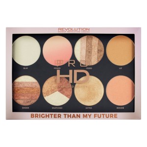 Makeup Revolution - Highlighterpalette - Pro HD Palette Brighter Than My Future