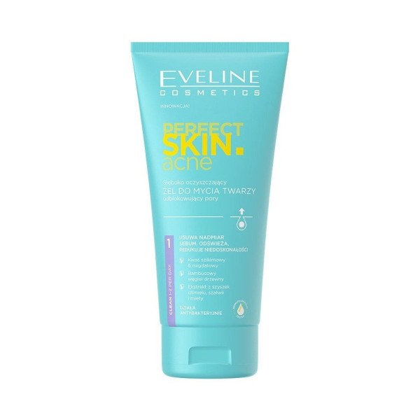 Eveline Cosmetics - Reinigungsgel - Perfect Skin Acne Face Cleaning Gel - 150 ml