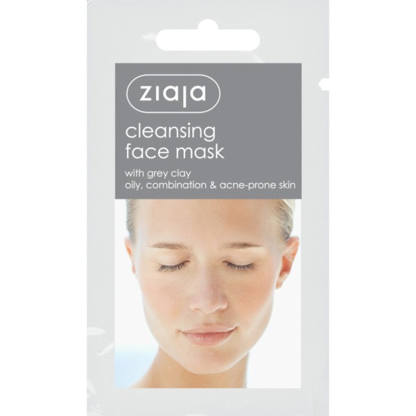 Ziaja - Gesichtsmaske - Cleansing Face Mask with Grey Clay