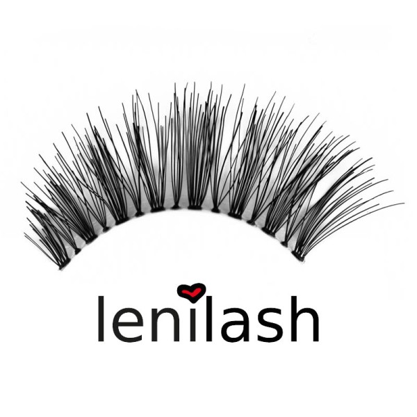 lenilash - Ciglia finte - capelli umani - 117