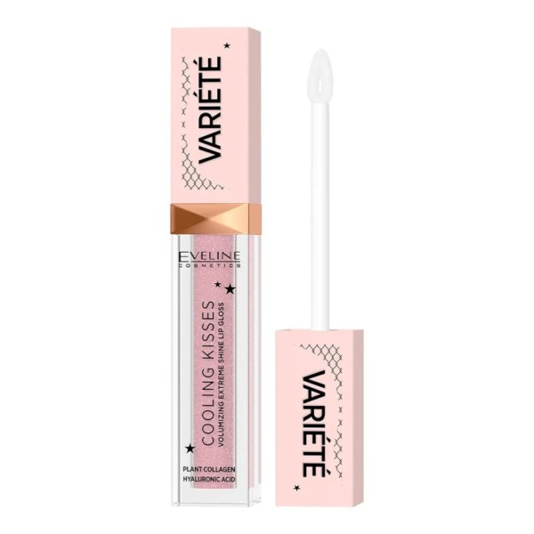 Eveline Cosmetics - Lipgloss - Variete Cooling Kisses - 02 Sugar Nude
