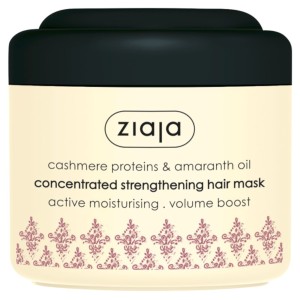 Ziaja - Haarmaske - Cashmere Proteins & Amaranth Oil Concentrated Strengthening Hair Mask