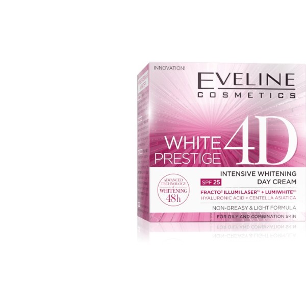 Eveline Cosmetics - Gesichtscreme - White Prestige 4D Intensive Whitening Day Cream