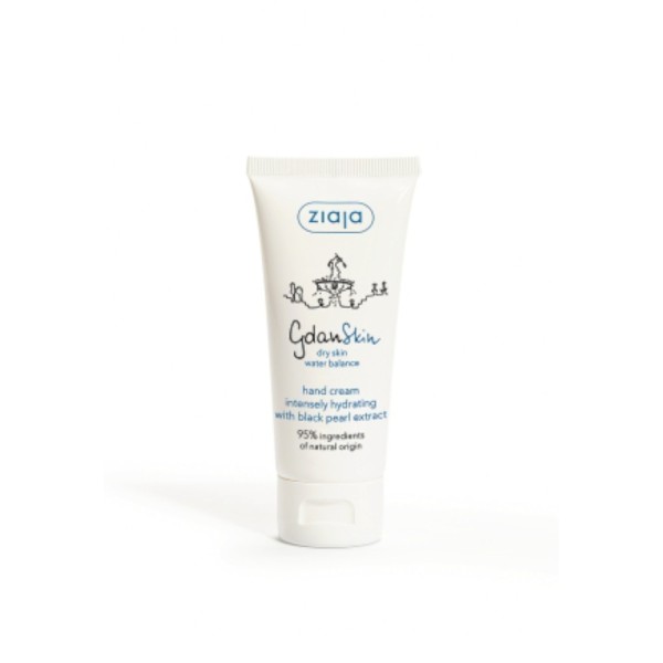 Ziaja - GdanSkin - Hand Cream - Intensely Hydrating with Black Pearl Extract