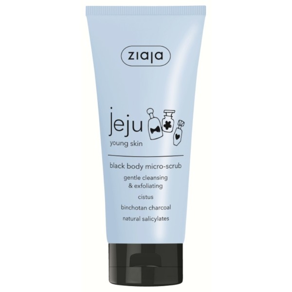 Ziaja - Körperpeeling - Jeju - Black Micro Srub & Body Wash