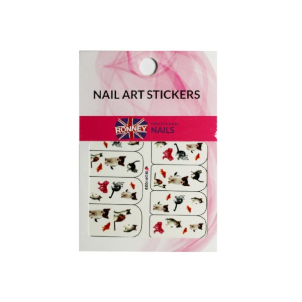 Ronney Professional - Nail Art Sticker - Katzen