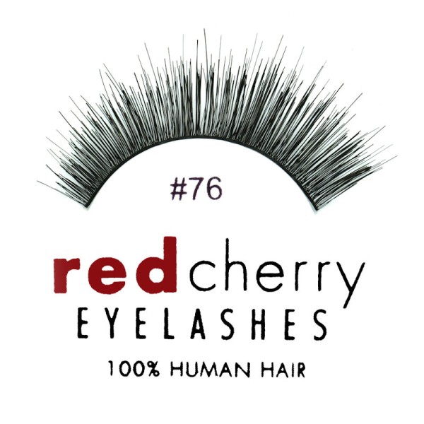 Red Cherry - False Eyeleashes No. 76 Frida - Human Hair