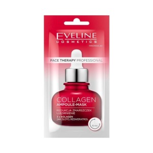Eveline Cosmetics - Gesichtsmaske - Face Therapy Professional Collagen Ampoule-Mask 8Ml