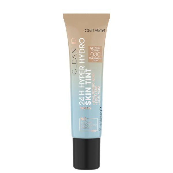 Catrice - Getönte Tagespflege - Clean ID 24H Hyper Hydro Skin Tint 030 - Neutral Toffee