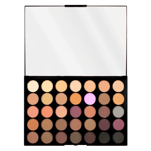 Makeup Revolution - Eyeshadow Palette - Pro HD Palette Amplified 35 - Neutrals Cool