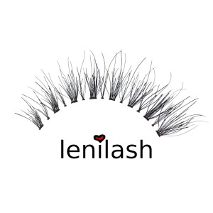 lenilash - Ciglia finte - capelli umani - 145