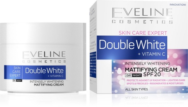 Eveline Cosmetics - Gesichtscreme - Skin Care Expert mattierende Tages- und Nachtcreme SPF20