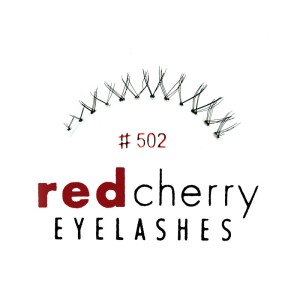 Red Cherry - Lower Eyelashes Nr. 502 - Human Hair