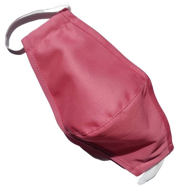 lenipro - Maschera di stoffa - riutilizzabile - rosa