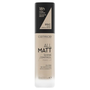 Catrice - All Matt Shine Control Make Up - 015 C Cool Vanilla Beige