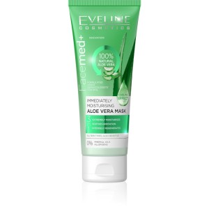 Eveline Cosmetics - Gesichtsmaske - Facemed+ feuchtigkeitsspendende Aloe Vera Maske