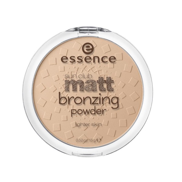 essence - sun club matt bronzing powder - 01 natural