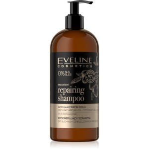 Eveline Cosmetics - Haarshampoo - Organic Gold Repairing Shampoo - 500ml