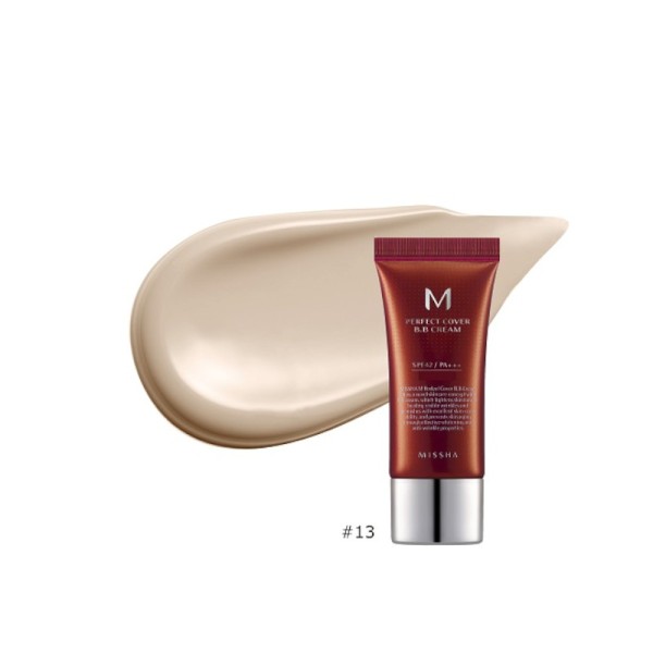 MISSHA - BB Cream - M Perfect Cover BB Cream - SPF42 - No.13/BrightBeige - 20ml