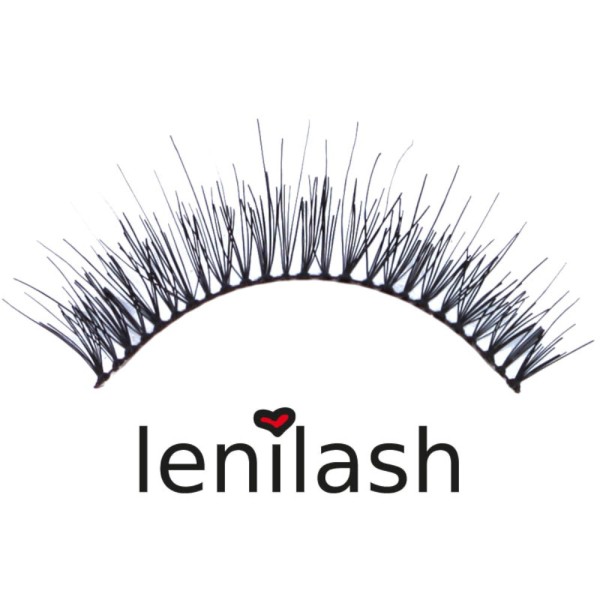 lenilash - Ciglia finte - capelli umani - 127