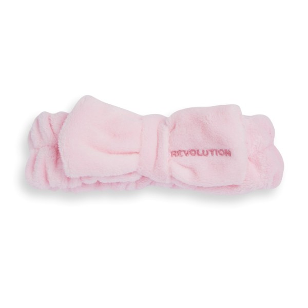 Revolution - Haarband - Skincare Pink Bow Headband