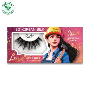 RUDE Cosmetics - Ciglia finte - Luxe 3D Korean Silk Lashes - Ambitious