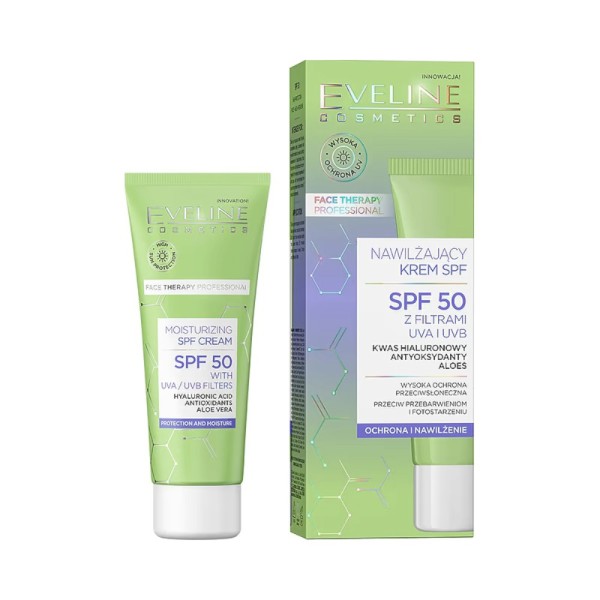 Eveline Cosmetics - Face Cream - Moisturizing Cream SPF 50 - 30 ml