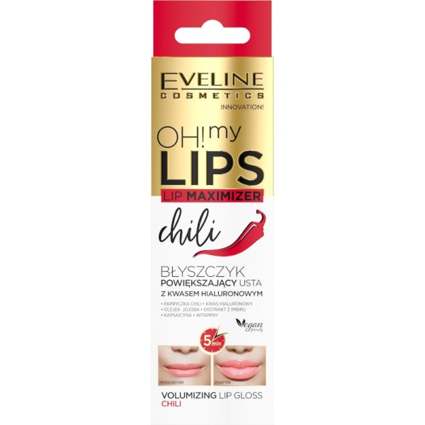 Eveline Cosmetics - Lip Gloss - Oh! My Lips Lip Maximizer Chili