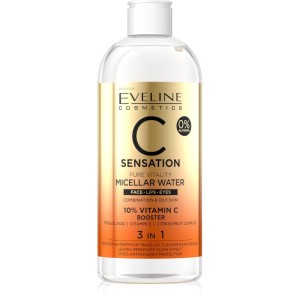 Eveline Cosmetics - Mizellenwasser - C Sensation Pure Vitality Micellar Water - 400ml